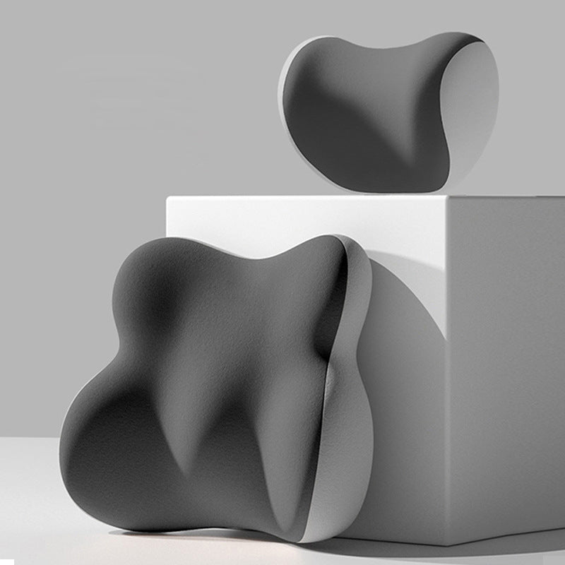 ⏳Limited-time 50% off⏰Ergonomic Headrest & Lumbar Cushion