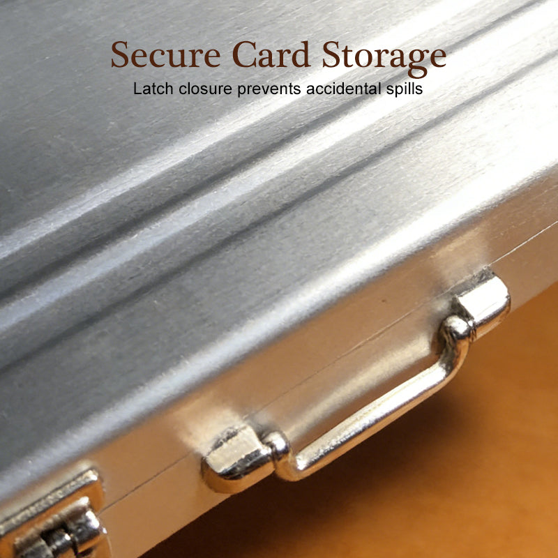 Aluminum Alloy Mini Anti-theft Briefcase/Business Card Holder