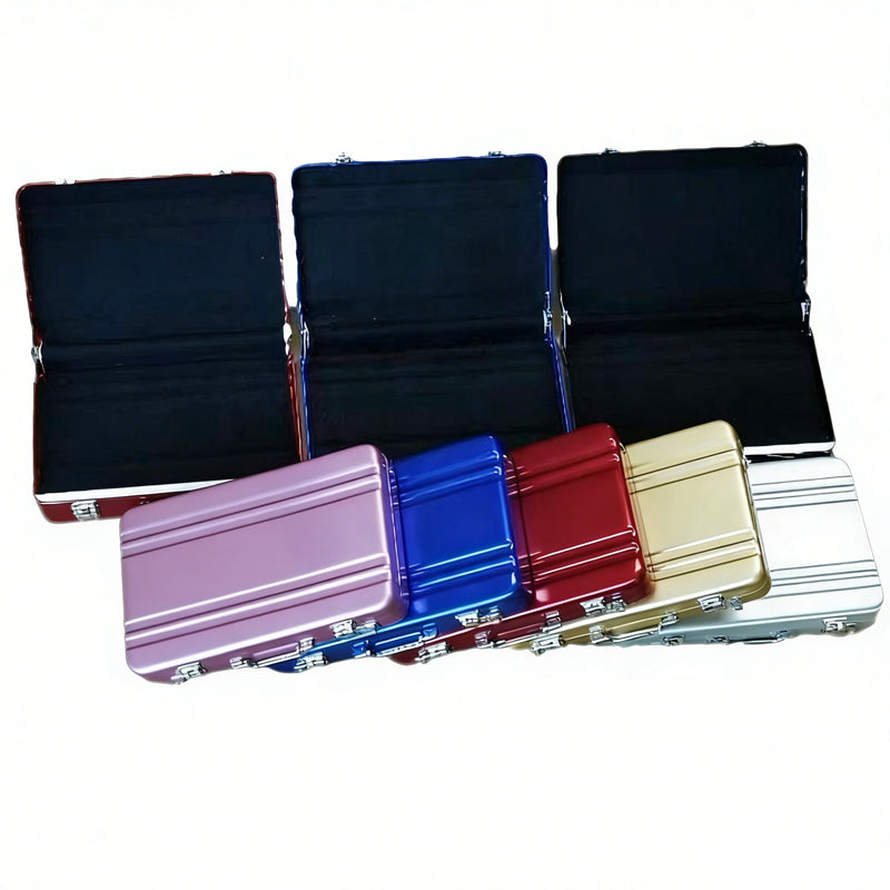 Aluminum Alloy Mini Anti-theft Briefcase/Business Card Holder