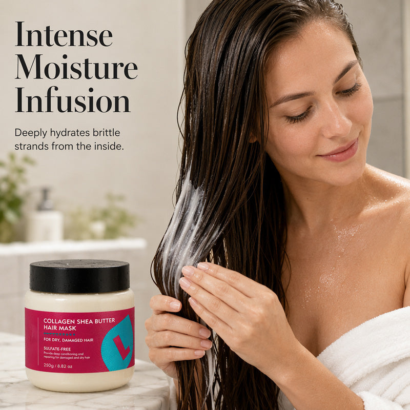 🔥FLASH SALE🔥 Keratin Infused Hair Repair Mask – Intense Moisture, Reduces Frizz, Smooths Texture – At-Home Salon Treatment! 💆‍♀️✨