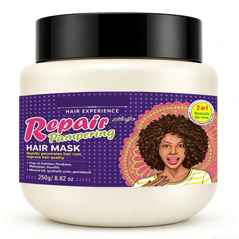 🔥FLASH SALE🔥 Keratin Infused Hair Repair Mask – Intense Moisture, Reduces Frizz, Smooths Texture – At-Home Salon Treatment! 💆‍♀️✨