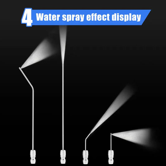 🔥FLASH SALE🔥 High-Pressure Washer Nozzle Kit – 4 Specialized Nozzles, Deep Cleans Drum & Door Seal – Removes Soap Scum & Hidden Dirt! 🧺✨