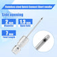🔥FLASH SALE🔥 High-Pressure Washer Nozzle Kit – 4 Specialized Nozzles, Deep Cleans Drum & Door Seal – Removes Soap Scum & Hidden Dirt! 🧺✨