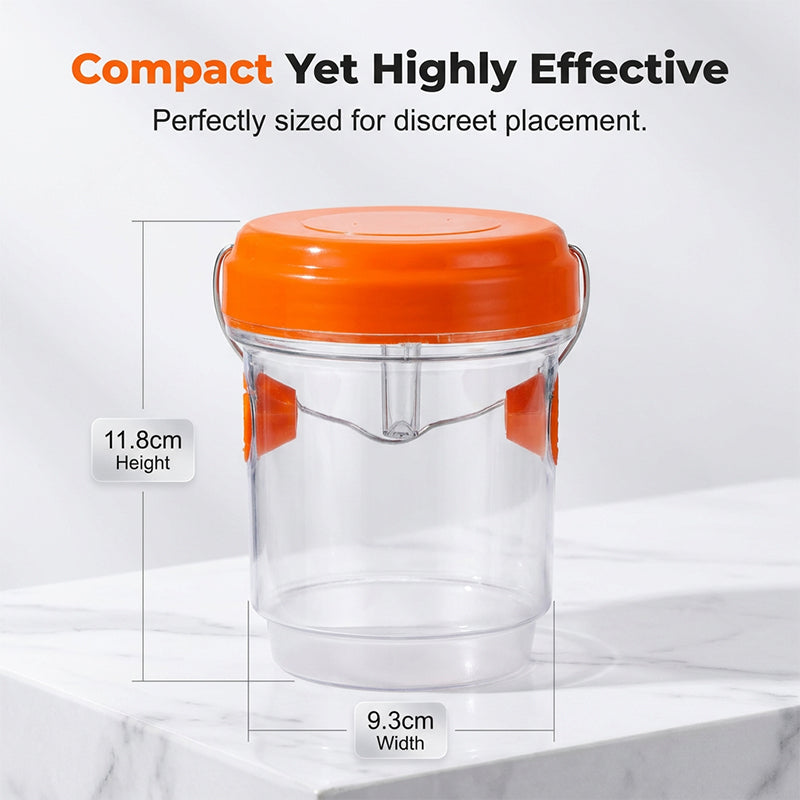 🥳2026 TOP PICK🥳 Solar Wasp & Bee Trap – High-Efficiency Catch Rate, Anti-Escape Design – Durable, Weather-Resistant – Perfect for Gardens & Farms! 🛡️💨
