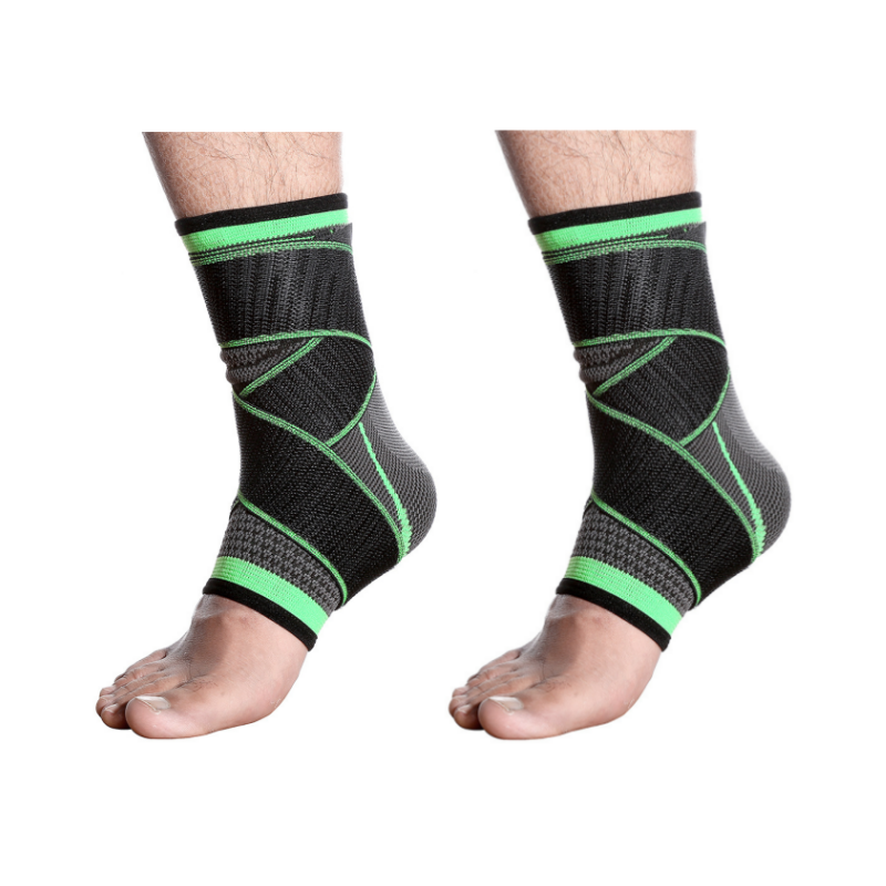 🥳2026 TOP PICK🥳 Ankle Support Braces – High-Elasticity, Adjustable Straps, Moisture-Wicking – Perfect for Basketball, Running & Weightlifting! 🛡️💨
