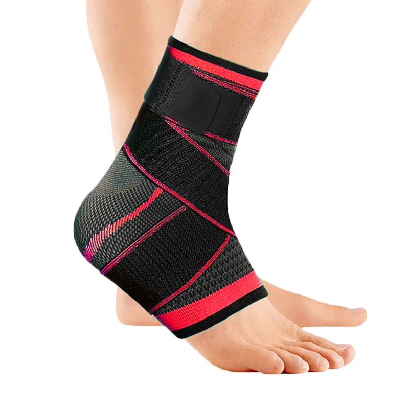 🥳2026 TOP PICK🥳 Ankle Support Braces – High-Elasticity, Adjustable Straps, Moisture-Wicking – Perfect for Basketball, Running & Weightlifting! 🛡️💨
