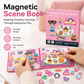 🧩Christmas Pre Sale￡7.98!!☃️ 🧒 Kids Magnetic Quiet Book – Folding puzzle scenes, magnetic & educational – Boosts creativity & learning for boys & girls 👧✨