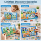🧩Christmas Pre Sale￡7.98!!☃️ 🧒 Kids Magnetic Quiet Book – Folding puzzle scenes, magnetic & educational – Boosts creativity & learning for boys & girls 👧✨