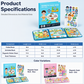 🧩Christmas Pre Sale￡7.98!!☃️ 🧒 Kids Magnetic Quiet Book – Folding puzzle scenes, magnetic & educational – Boosts creativity & learning for boys & girls 👧✨