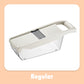 🥳2026 TOP PICK🥳 Vegetable Slicer with 6 Blades – Chop, Shred & Grate, Integrated Washing Function – Wide Hand Protector, BPA-Free! 🛡️💨