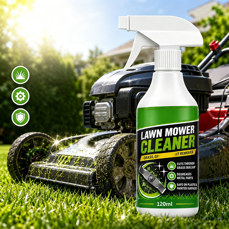 🔥 Fast Acting Lawn Mower Cleaner Spray – Foaming Formula Dissolves Grease & Grass – Ideal for Metal, Plastic & Painted Parts 🌿🛠️