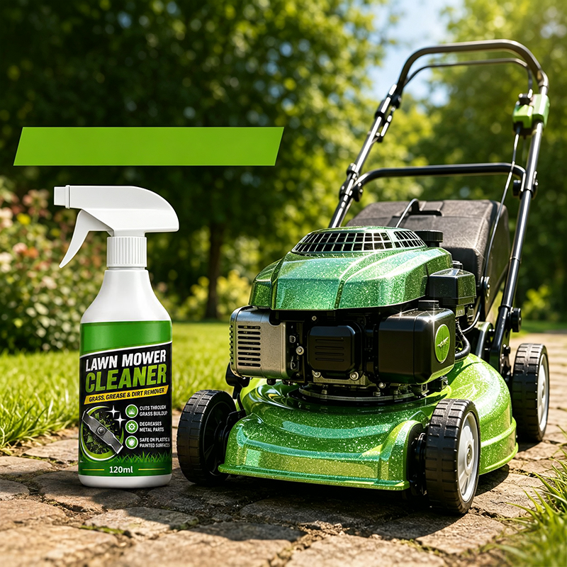 🔥 Fast Acting Lawn Mower Cleaner Spray – Foaming Formula Dissolves Grease & Grass – Ideal for Metal, Plastic & Painted Parts 🌿🛠️