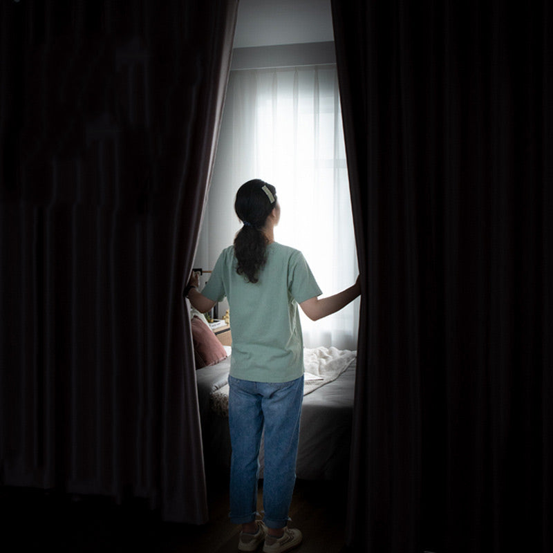 🥳2026 TOP PICK🥳 Blackout Curtain – Self-Adhesive, No-Drill Installation – Complete Darkness, Enhanced Privacy – Renters' Favorite! 🌙💨