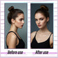🏆 Last Day Special Price £4.99 ! 🔥✨ Create a Chic Messy Bun in Seconds 💖