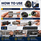 ⏰50% OFF⏰ Universal Magnetic Threaded Adapter – Color-Coded Size Rings, Premium Aluminum – Rust-Resistant, Compact – For Ratchets & Power Tools! 🔋