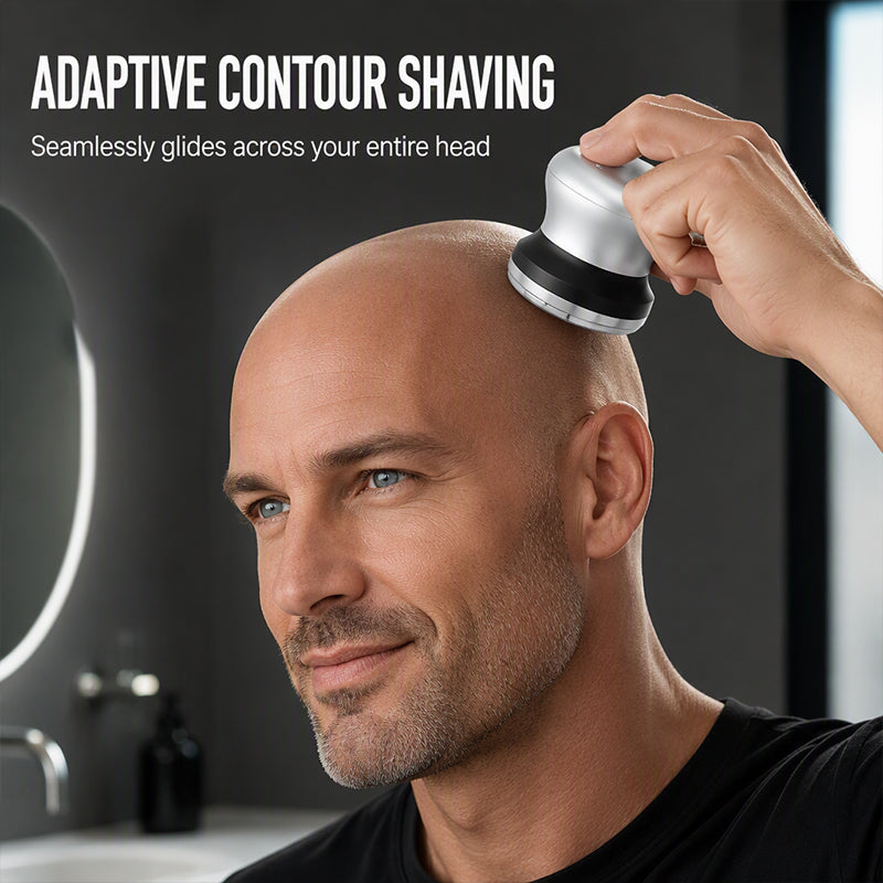 🥳2026 TOP PICK🥳 Electric Head Shaver – 7D Independent Floating Heads, Ergonomic Palm Grip – Full Waterproof, Rechargeable – Close Shave in Fewer Passes! 🛡️💨