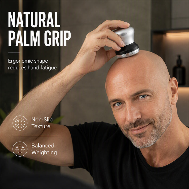 🥳2026 TOP PICK🥳 Electric Head Shaver – 7D Independent Floating Heads, Ergonomic Palm Grip – Full Waterproof, Rechargeable – Close Shave in Fewer Passes! 🛡️💨