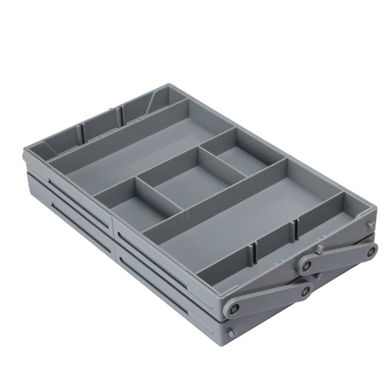 🥳2026 TOP PICK🥳 Drawer Organizer – Expandable Collapsible Design, Multi-Tier Structure – Maximizes Space, Premium Minimalist Style – Fits Any Drawer! 🛡️💨