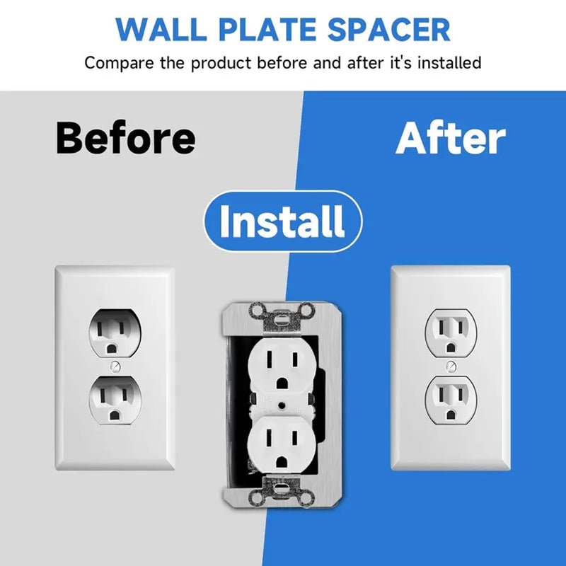 🥳HOT SALE🥳💞16K+ SOLD! Wall Plate Spacer – From £8.99! Flush fit, sturdy metal & less rework. Clean installation – grab yours! ✅