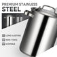 🥳2026 HOT SALE🥳💞49K+ SOLD! 🍳🎁 50% OFF! Multi-Use Deep Pot – From £12.99! 21cm stainless steel, removable basket & heat-resistant handles. Versatile kitchen essential – stock up & save! 🏠✅