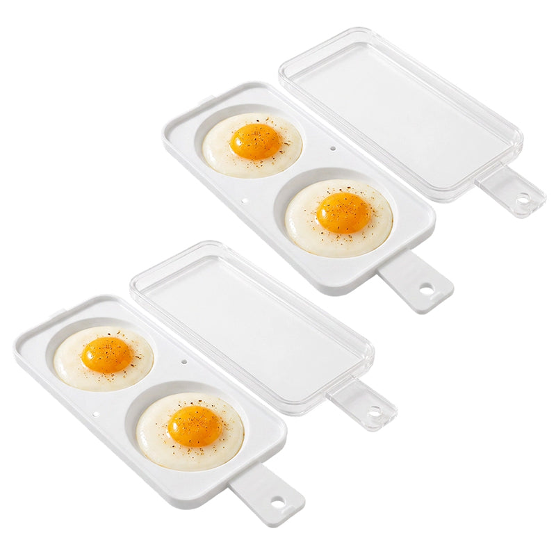 🥳2026 HOT SALE🥳💞50K+ SOLD! 🥚🎁 50% OFF! Microwave Egg Cooker – From £4.99! 40s cooking, dual compartments & food-grade PP. Healthier than frying – stock up & save! 🏠✅