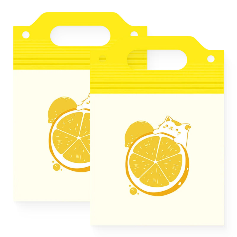 🥳2026 BESTSELLER🥳 Reusable Food Storage Bags – Leak-Proof Seal, Thickened Durable Material – Portable Handle Design – Perfect for Meal Prep & Picnics! 🛡️💨