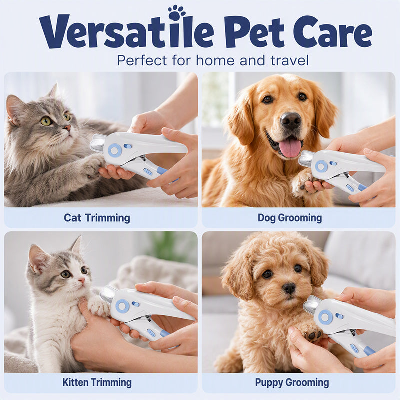 🥳2026 HOT SALE🥳💞20K+ SOLD! 🐾🎁 50% OFF! Pet Nail Clipper – From £6.99! LED bloodline light, stainless steel blades & shield catcher. Safe, stress-free grooming – stock up & save! 🐕✅