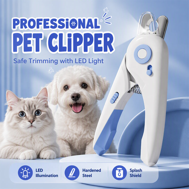🥳2026 HOT SALE🥳💞20K+ SOLD! 🐾🎁 50% OFF! Pet Nail Clipper – From £6.99! LED bloodline light, stainless steel blades & shield catcher. Safe, stress-free grooming – stock up & save! 🐕✅
