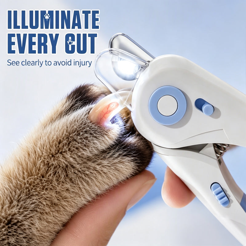 🥳2026 HOT SALE🥳💞20K+ SOLD! 🐾🎁 50% OFF! Pet Nail Clipper – From £6.99! LED bloodline light, stainless steel blades & shield catcher. Safe, stress-free grooming – stock up & save! 🐕✅