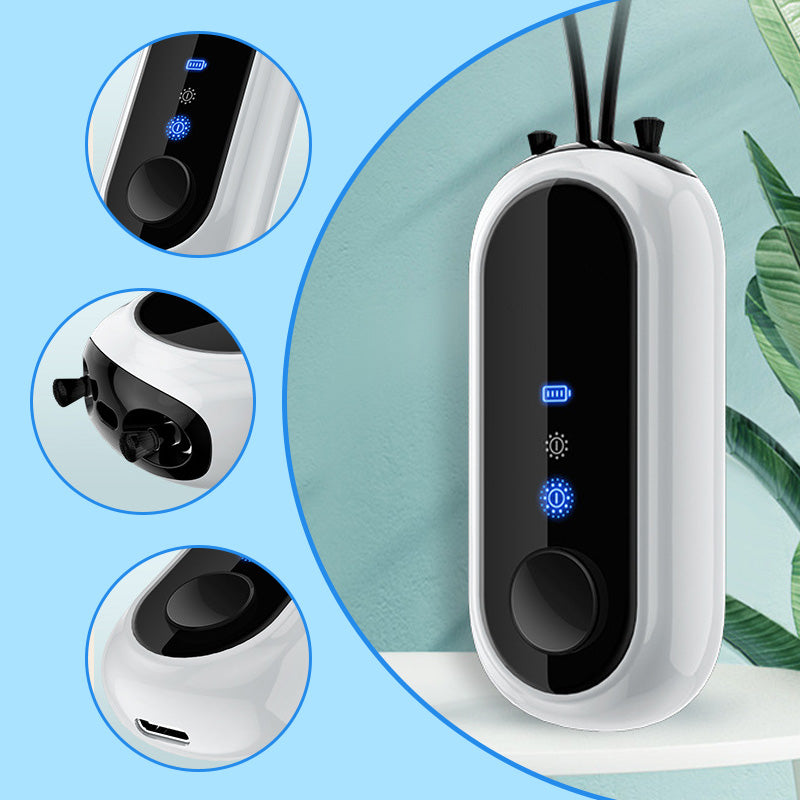 🥳2026 HOT SALE🥳💞15K+ SOLD! 😷🎁 50% OFF! Wearable Air Purifier – From £12.99! 120M ions, 99% sterilization & 30hr battery. Breathe safe anywhere – stock up & save! 🌬️✅