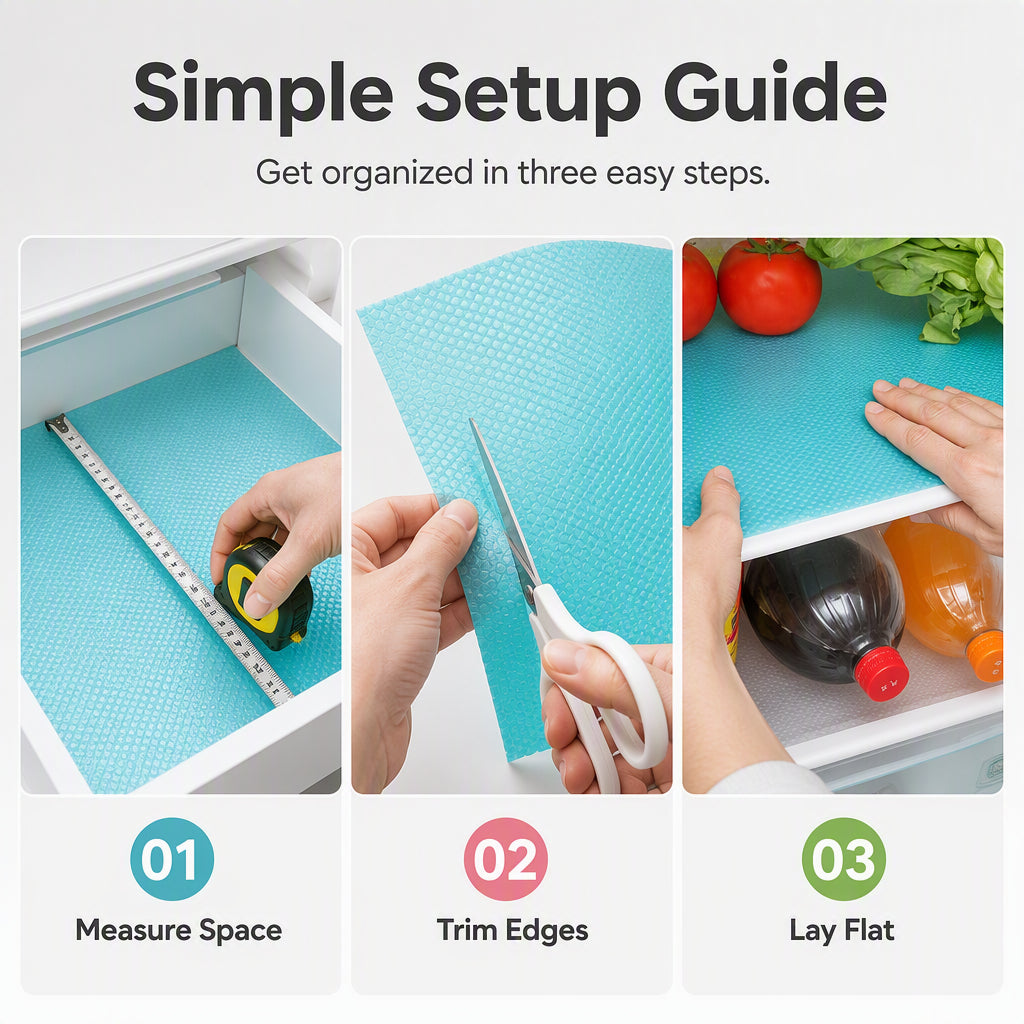🥳2026 HOT SALE🥳💞12K+ SOLD! 🧊🎁 50% OFF! Fridge Shelf Liners – From £6.99! Waterproof EVA, anti-slip & cut-to-fit. Keeps fridge clean & organized – stock up & save! 🏠✅