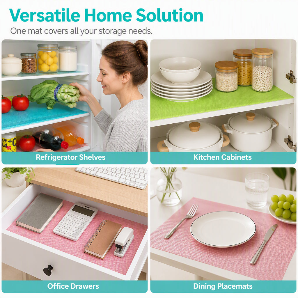 🥳2026 HOT SALE🥳💞12K+ SOLD! 🧊🎁 50% OFF! Fridge Shelf Liners – From £6.99! Waterproof EVA, anti-slip & cut-to-fit. Keeps fridge clean & organized – stock up & save! 🏠✅
