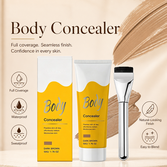🥳2026 HOT SALE🥳💞50K+ SOLD! ✨🎁 50% OFF! Body Concealer – From £8.98! Full coverage, waterproof & transfer-resistant. Confident, flawless skin – stock up & save! 💄✅