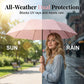 Ultra-Light Compact Pocket Umbrella for Sun & Rain