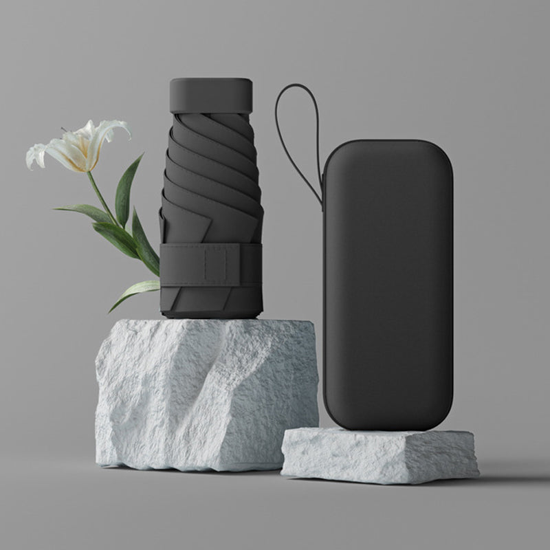Ultra-Light Compact Pocket Umbrella for Sun & Rain