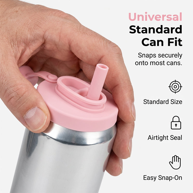 🥳2026 HOT SALE🥳💞50K+ SOLD! 🥤🎁 50% OFF! Silicone Can Lid – From £6.98! Spill-proof seal, integrated straw & universal fit. Keep drinks clean anywhere – stock up & save! 🏠✅