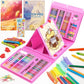 🥳2026 HOT SALE🥳💞50K+ SOLD! 🎨🎁 49% OFF! 208pc Art Set – From £19.99! Double-sided easel, 272 pieces & portable case. Inspire creativity – stock up & save! 🖍️✅