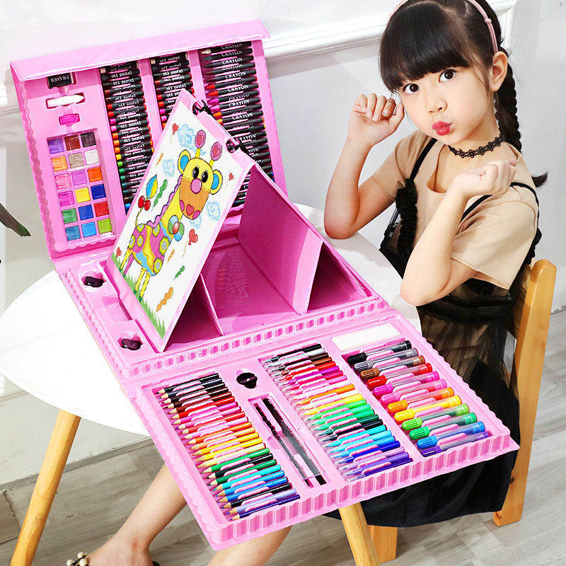 🥳2026 HOT SALE🥳💞50K+ SOLD! 🎨🎁 49% OFF! 208pc Art Set – From £19.99! Double-sided easel, 272 pieces & portable case. Inspire creativity – stock up & save! 🖍️✅