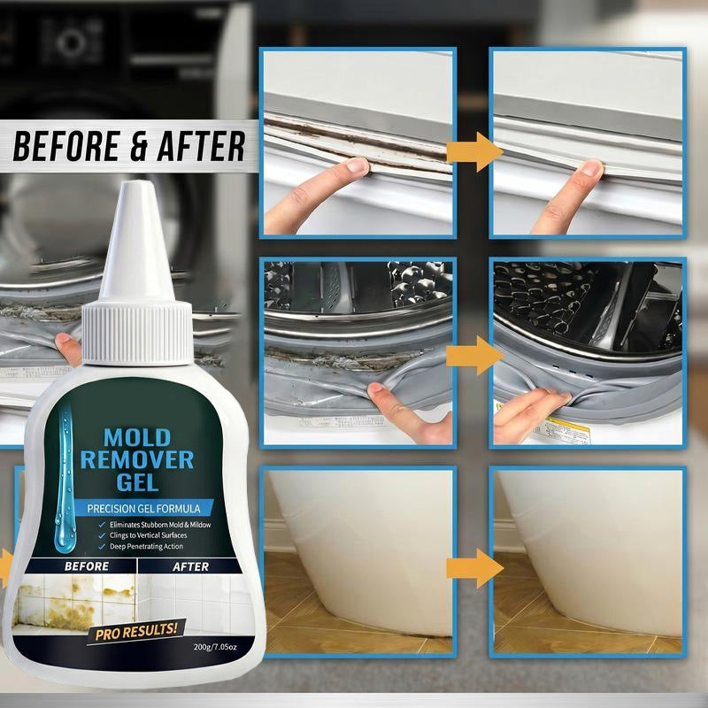 🥳2026 HOT SALE🥳💞50K+ SOLD! 🛁🎁 50% OFF! Mold Cleaner Gel – From £10.98! Clings to grout, precision tip & no drips. Stain-free bathroom – stock up & save! 🧼✅