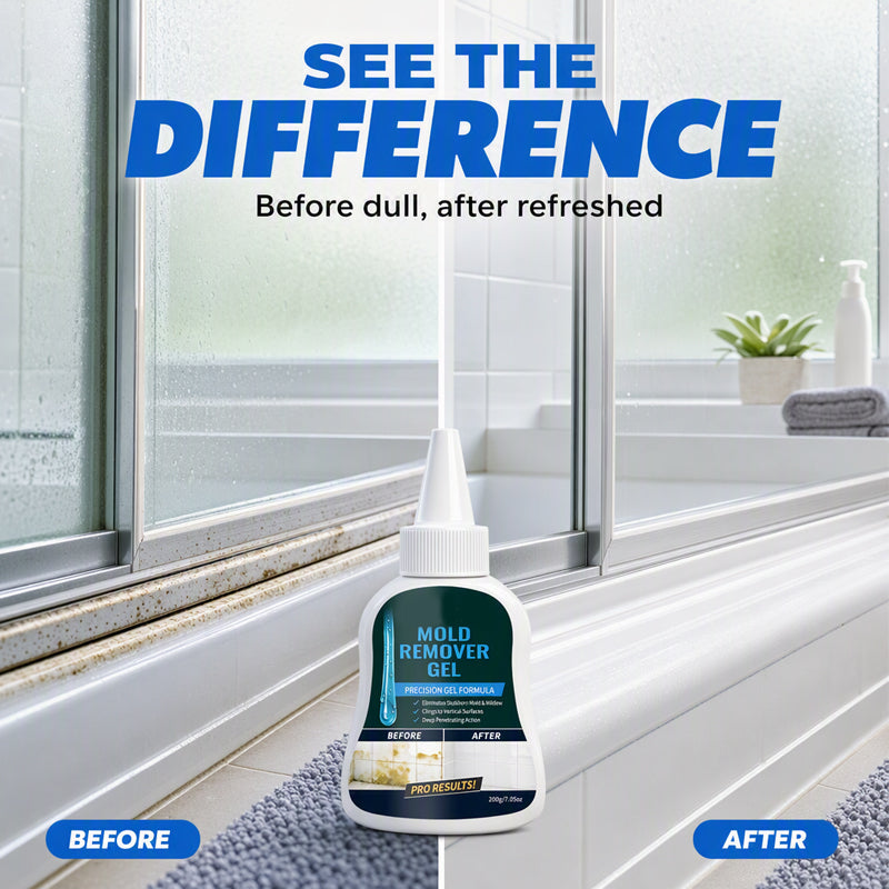 🥳2026 HOT SALE🥳💞50K+ SOLD! 🛁🎁 50% OFF! Mold Cleaner Gel – From £10.98! Clings to grout, precision tip & no drips. Stain-free bathroom – stock up & save! 🧼✅