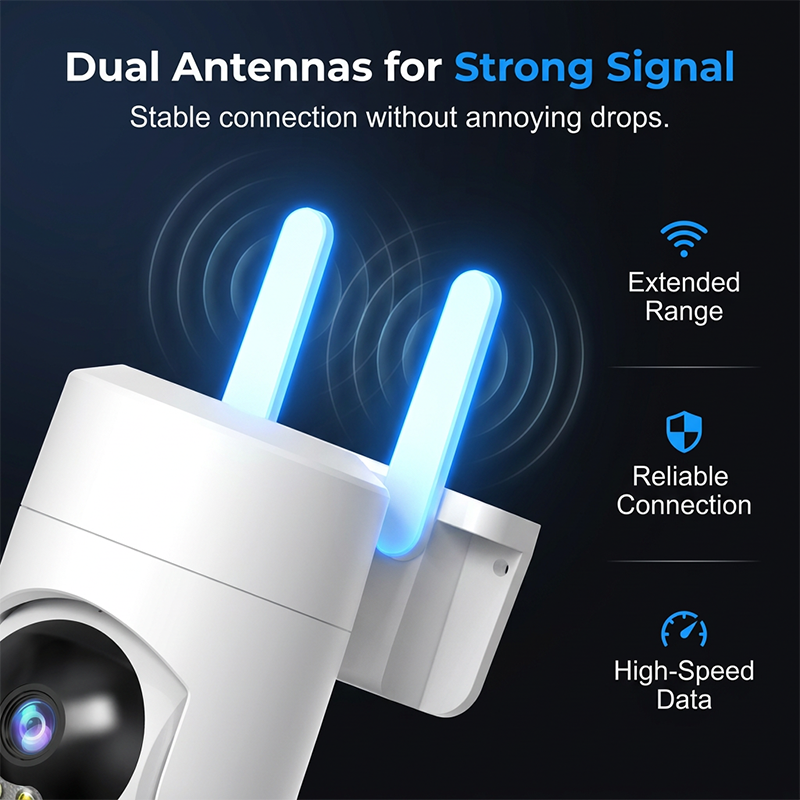 🥳2026 HOT SALE🥳💞50K+ SOLD! 📹🎁 50% OFF! Dual-Lens Security Camera – From £24.99! 360° view, human detection & color night vision. Smart home protection – stock up & save! 🏠✅
