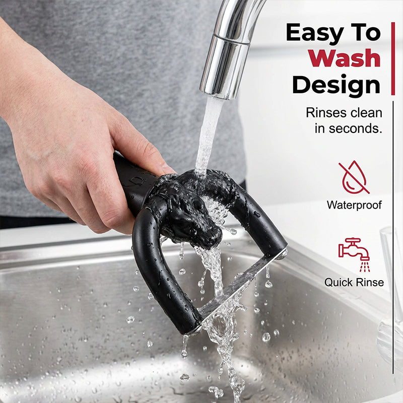 🥳HOT SALE🥳💞50K+ SOLD! Fat Trimmer – From £8.98！ U-shaped holder, sharp stainless blade & non-slip grip. Trim fat, save meat – grab yours! ✅