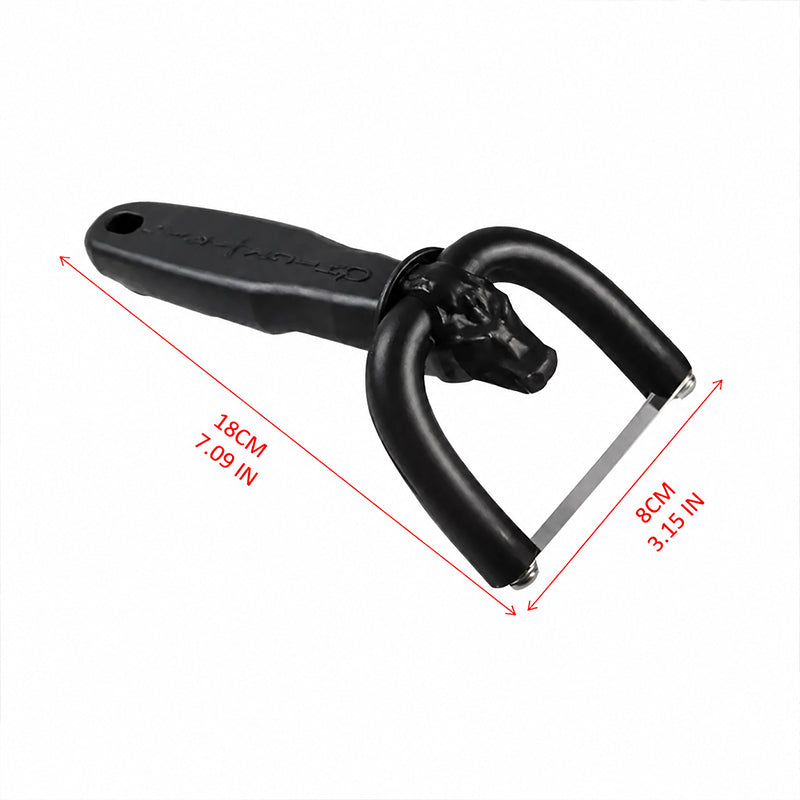 🥳HOT SALE🥳💞50K+ SOLD! Fat Trimmer – From £8.98！ U-shaped holder, sharp stainless blade & non-slip grip. Trim fat, save meat – grab yours! ✅
