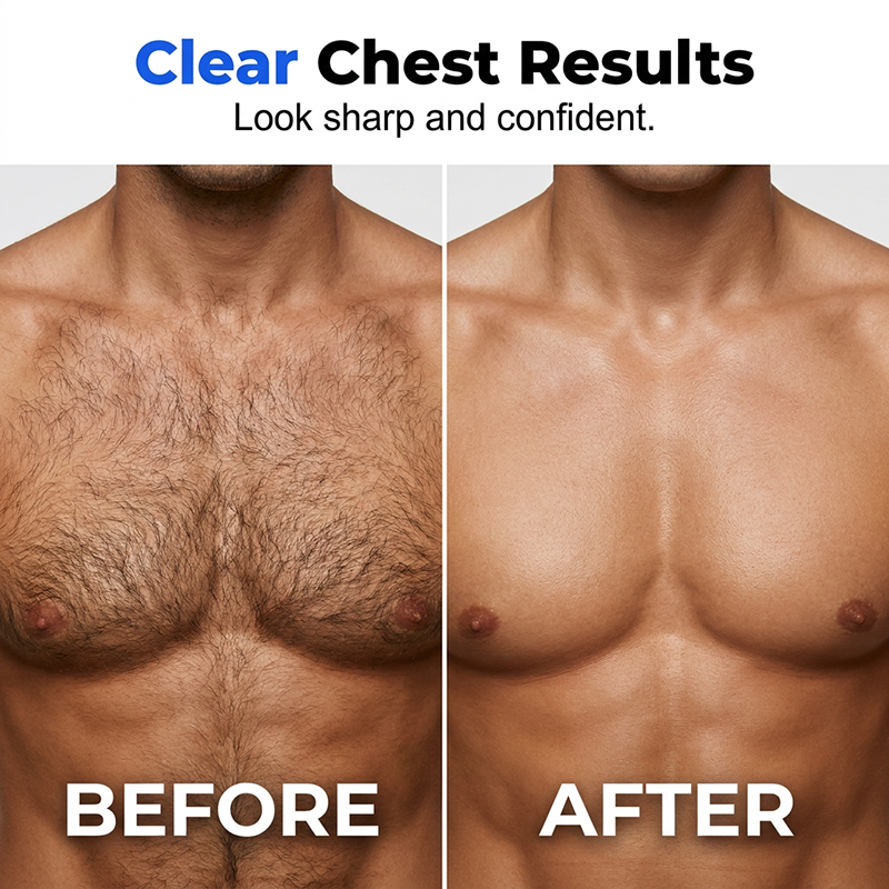 🥳HOT SALE🥳💞50K+ SOLD! Men's Hair Removal – From £5.99! Fast-acting, gentle & painless. Smooth skin – grab yours! ✅