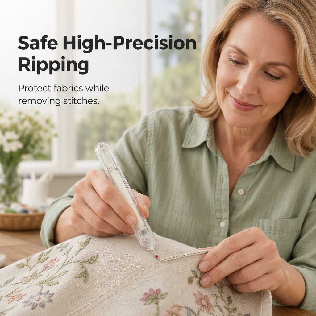 🥳HOT SALE🥳💞50K+ SOLD! Sewing Tool – From £3.99! Auto threader, precision ripper & protective tip. Thread & rip in seconds – grab yours! ✅