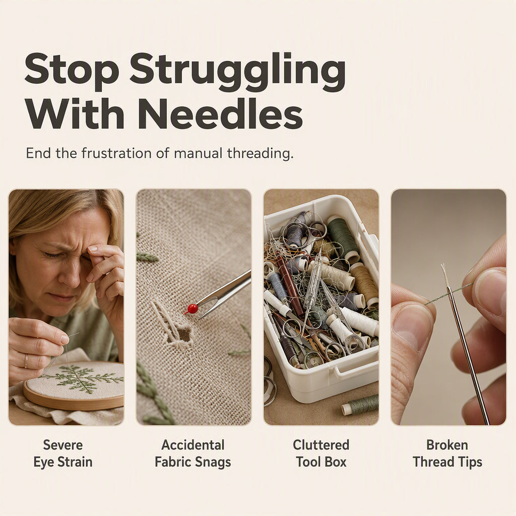 🥳HOT SALE🥳💞50K+ SOLD! Sewing Tool – From £3.99! Auto threader, precision ripper & protective tip. Thread & rip in seconds – grab yours! ✅