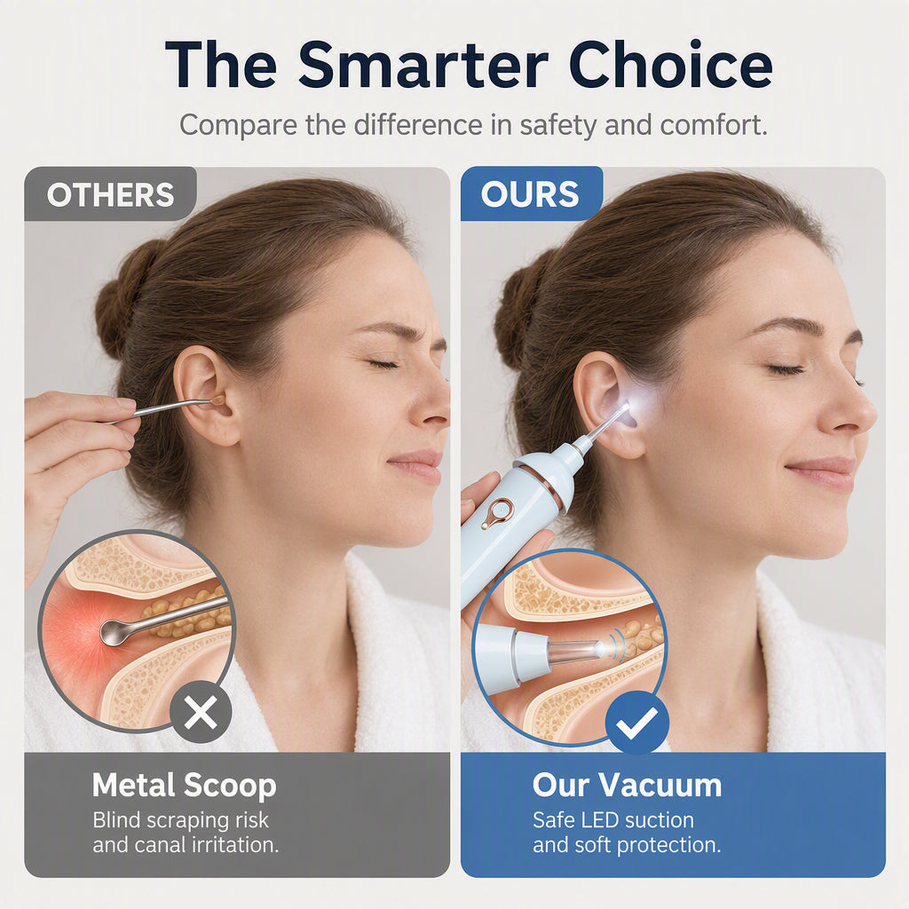 🥳HOT SALE🥳💞50K+ SOLD! Earwax Cleaner – From £7.99! Gentle suction, LED light & soft silicone tips. Safe ear care – grab yours! ✅