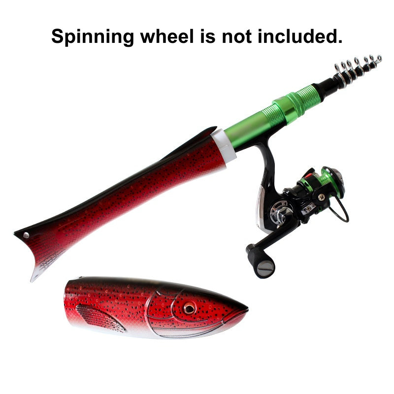 🥳HOT SALE🥳💞10K+ SOLD! Fish-Shaped Rod – From £12.99! Folds to 30cm, extends to 160cm & realistic design. Perfect gift – grab yours! ✅