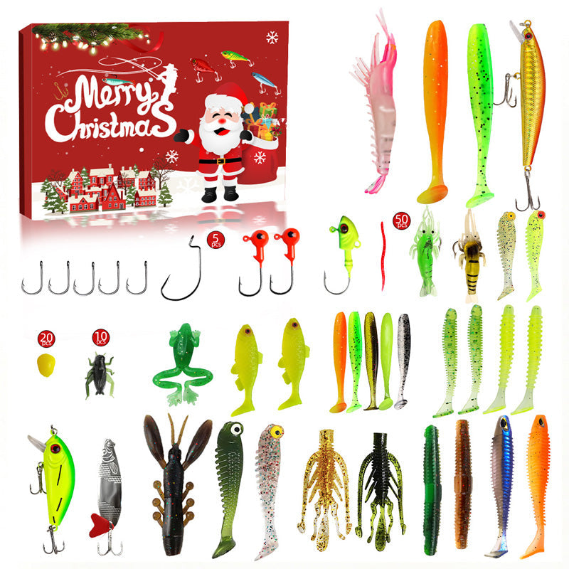 🥳HOT SALE🥳💞50K+ SOLD! Fishing Advent Calendar – From £10.99! 24 lures, lifelike action & festive countdown. Best angler gift – grab yours! ✅