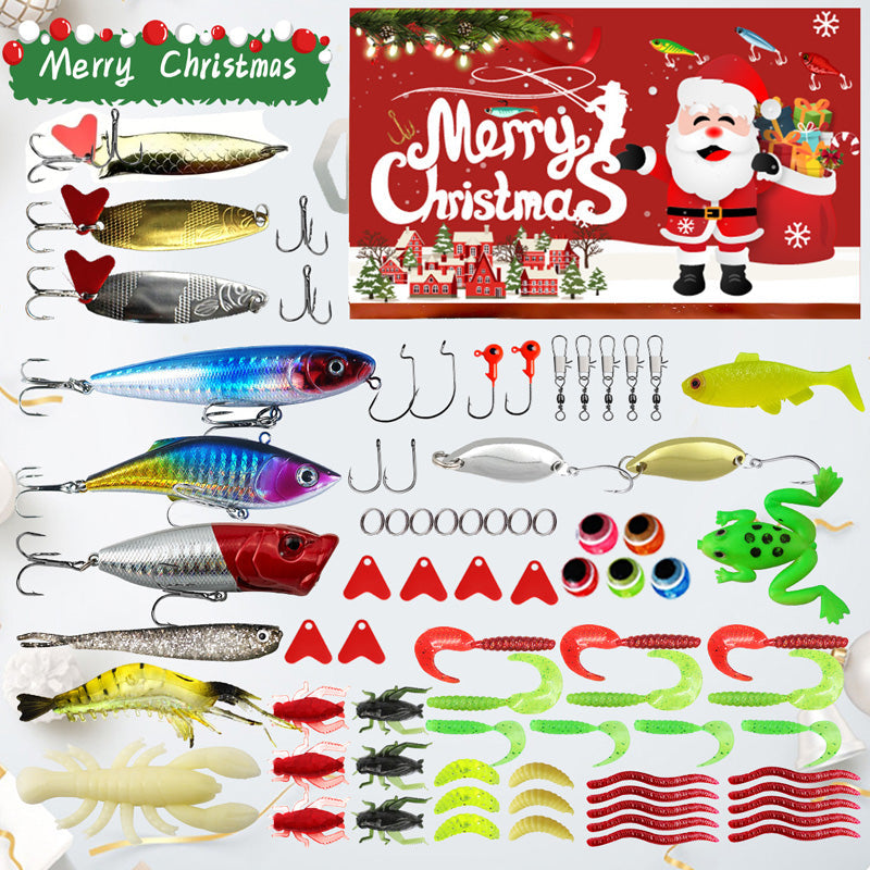 🥳HOT SALE🥳💞50K+ SOLD! Fishing Advent Calendar – From £10.99! 24 lures, lifelike action & festive countdown. Best angler gift – grab yours! ✅